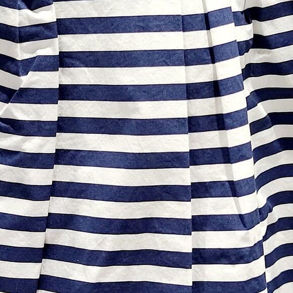 LOFT black and white stripped midi skirt - Picture 7 of 14